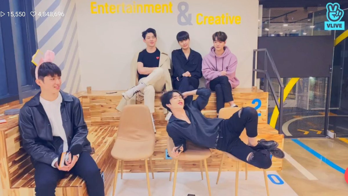 their punishment was to do a sexy pose  (changhyun's pose is questionable LOL)