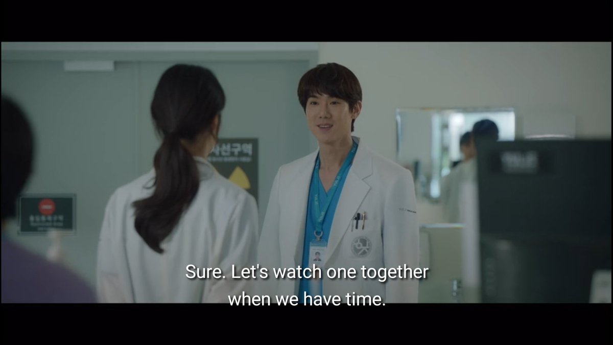 Can we talk about almost same lines, different reaction. In psychology we have Reaction Formation which a person attempt to hide his true feelings by doing exact opposite actiob. RF is used when events is anxiety inducing  #HospitalPlaylist