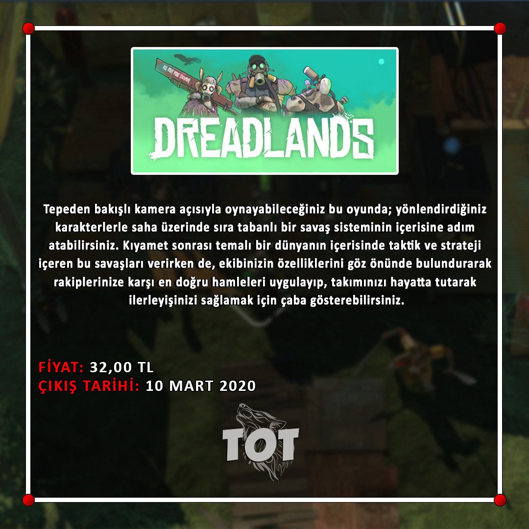 totgametwit's tweet image. #Dreadlands
store.steampowered.com/app/1054690/Dr…