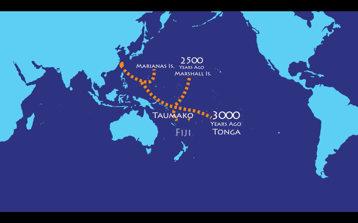 During this time, our Pacific ancestors were observing the stars, ocean swells, winds, etc. and honing the technology and passing it down from one generation to the next. Science!