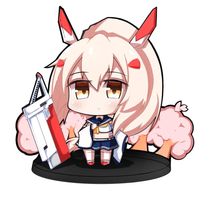 ヴィネットフィギュア風(❔)綾波
#アズールレーン
#アズレン 