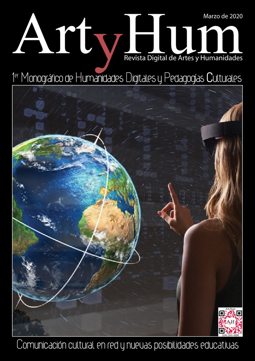 cristobalsuarez's tweet photo. Este 29/04 es el #dayofdh2020 #diahd2020 #centerNet Fruto del trabajo colectivo de @CrearigrupUV de @UV_EG compartimos dos monográficos sobre la hibridación entre pedagogía cultural y #humanidadesdigitales:
@reire_idp ➡️https://t.co/wT2NBV9A3L
@ArtyHum ➡️https://t.co/dRUQQM6kxM https://t.co/Xpt5U5YIqw
