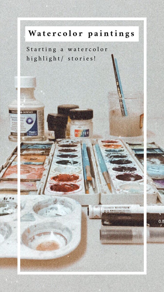 Priscilla starts painting again!-- a watercolor thread. IG:  @prisselah