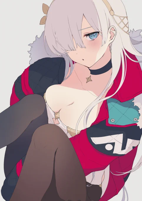 「…待ちくたびれました。どう責任を取ってくれるのかしら?」
アナスタシア×オフバニー×礼装ジャケット 