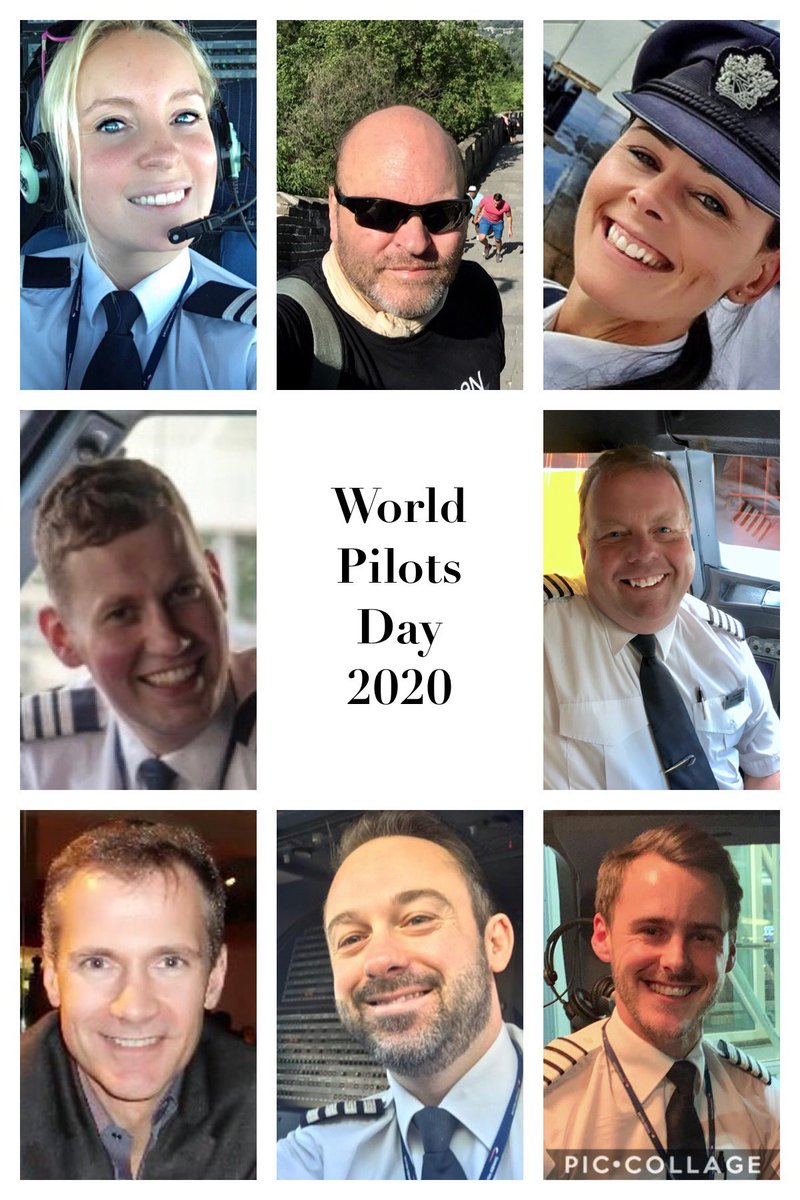 DaveWallsworth's tweet photo. Happy #WorldPilotsDay on a day when there are probably less pilots flying than on any other April 26 for many years! You may recognise some of the people in this photo! 😄@Pilot_Holly @MarkGrigg @shesgotwings777 @jaidillon @That787Pilot @slowbird_pilot James Parry #BASMART pilots https://t.co/BSjXOvsAHz