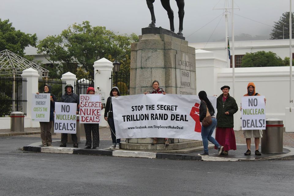 SAFCEI's tweet photo. Today marks the 3rd anniversary of the nuclear court deal #NoNukes #Stopnuclearpower What do we still need to do to ensure #energyjustice and #sustainable #energygoals? Watch https://t.co/nORJB3ZT7z
@OpenSecretsZA @Corruption_SA @Project90by2030 @UniteBehind @NdifunaUkwazi https://t.co/x1VRYSWgiW