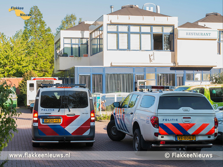 Traumaheli vliegt voor ongeval met snijwonden..