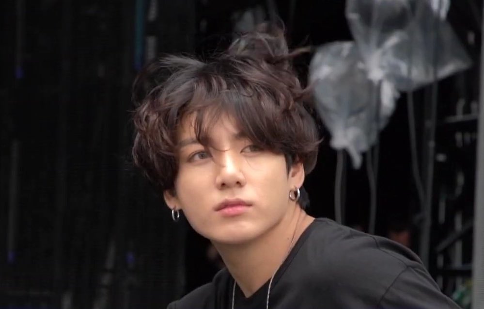 jungkook's fluffy hair — a thread