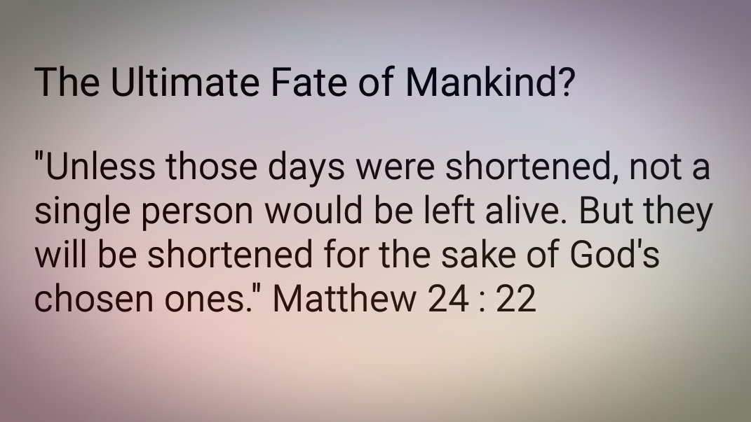 18. before the light. May God bless all the truth seekers and more now than ever all the children of the world.