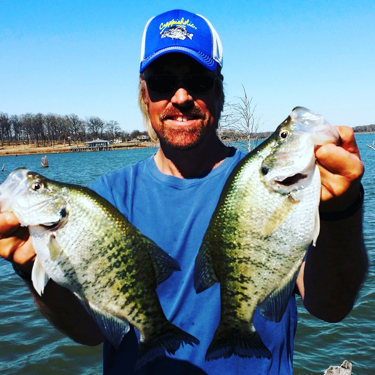 <a href="/GeraldSwindle/">Gerald Swindle</a> @TeamToyota <a href="/bassmaster/">BASSMASTER</a> <a href="/blckriflecoffee/">Black Rifle Coffee</a> A couple crappie #crappiefishing #fishing #letamericafish #YAMAHA