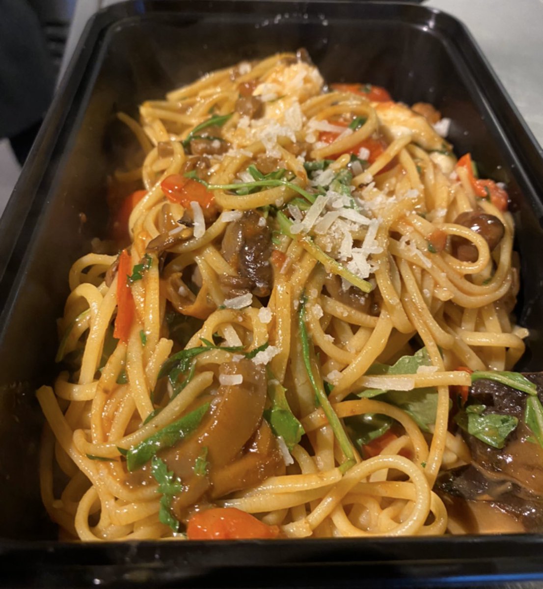 Tagliolini Ai Funghi | MORETTI A LA MAISON| #takeout or #delivery <a href="/UberEats/">Uber Eats</a> #cavabienaller #besave #sunday