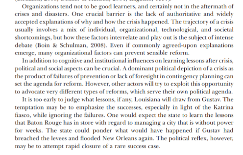 Looking ahead to different versions of the near future, we should factor-in short memories and operationalise humility about institutional learning from previous crises.See  @arjenboin’s 2009 paper on crisis management & policymaking  https://www.researchgate.net/publication/46540603_The_New_World_of_Crises_and_Crisis_Management_Implications_for_Policymaking_and_Research