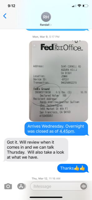 torstenkunert68's tweet photo. #Uber Attorney Randall Haimovici, Reckless human scum endangering lives. , makes me mail him a proposal from Fedex in the midst of the pandemic and then refuses delivery of the document. Another Uber lawsuit
@Dkhos
@tonywest
#Uber_LA
@andrewgordonmac
@pierre_dimitri https://t.co/U6qy5fQWfp