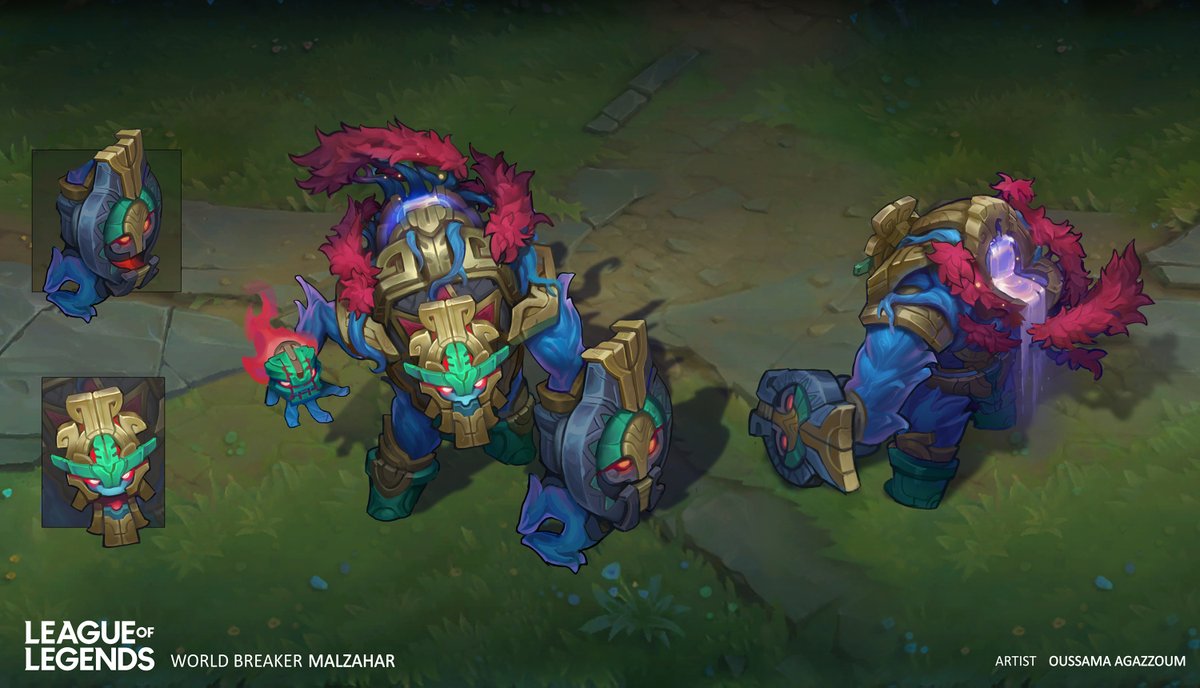 White_Leyth's tweet image. World Breaker Maokai concept

#LeagueOfLegends #worldbreaker #maokai #skinconcept