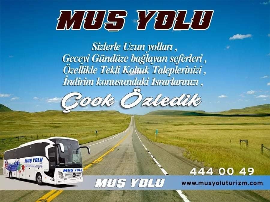 MUŞ YOLU TURİZM tweet media