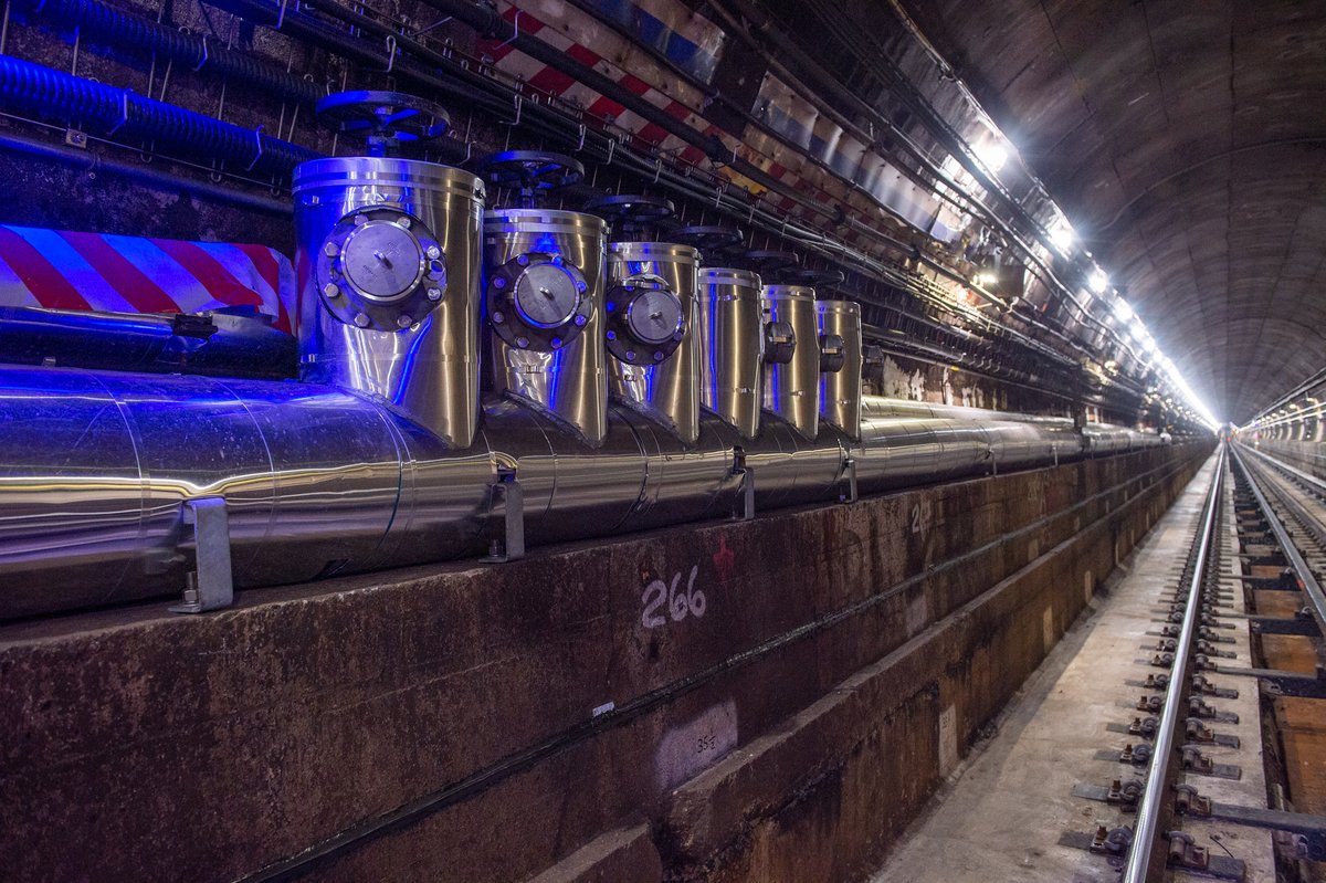 MTA's tweet photo. 🚨NEWS🚨

The innovative L Train tunnel project is complete and will resume regular Essential Service tomorrow, Monday, April 27. We delivered this project:

➡️Months ahead of schedule
➡️Under budget—saving $100 million
➡️Without shutdown of service https://t.co/OeAtYNgHkQ