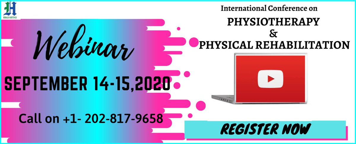 Physio_Event's tweet photo. Share your #research #experience at #Physiotherapy_Event with #video_presentation
#Sept 14-15, 2020
PS: https://t.co/JQgNZkwiA5
#Retweet #likes  #online #virtual #Physiotherapy #Rehabilitation #Sports_Medicine
#Physiotherapy_Event https://t.co/u1QOUbh2y5