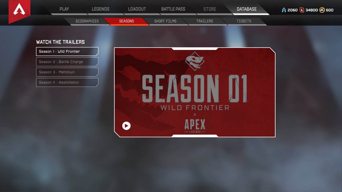spear_hq's tweet image. I know some of us have thought about an in-game Database for Apex. There are lots of ways this can be done, but I just went ahead and sketched this simple idea using the existing UI design.
––
#ApexLegends #ApexLore
