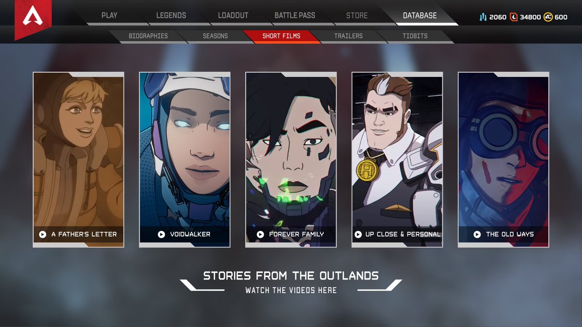 spear_hq's tweet image. I know some of us have thought about an in-game Database for Apex. There are lots of ways this can be done, but I just went ahead and sketched this simple idea using the existing UI design.
––
#ApexLegends #ApexLore