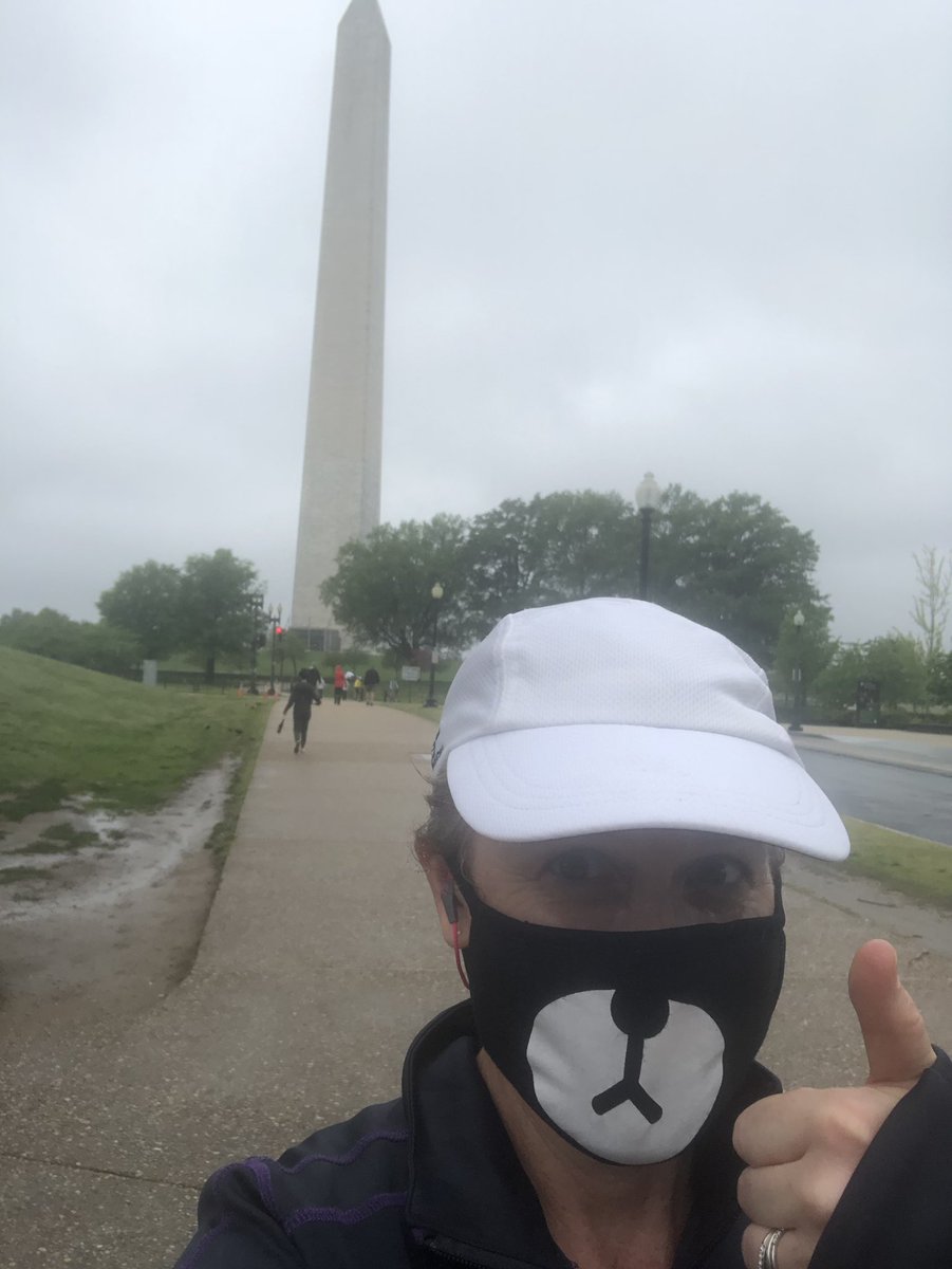 I ran to the Washington Monument. It’s very tall. It was raining this whole time and the pictures reflect that. Plus I was running and tried to only stop briefly.  #teamkunken  @kulturec