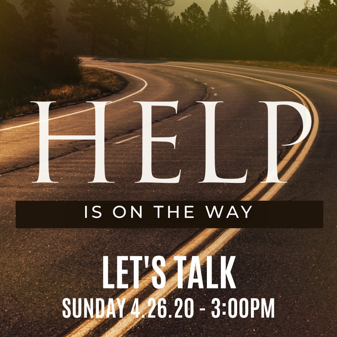 BishopGBloomer's tweet image. Let's Talk about Today's Sermon, HELP IS ON THE WAY at 3:00PM (EST) HERE in my "After Service" Program.
I want to know your thoughts and expound on the word that God gave me.
#bishopgbloomer #AfterService #LetsTalk #HelpIsOnTheWay