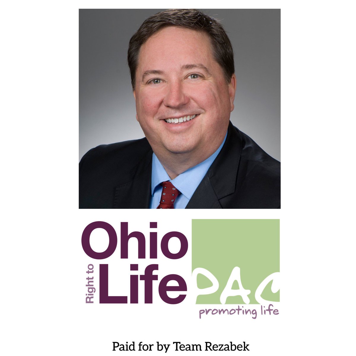 RezabekForJudge's tweet photo. Thankful for the Ohio Right to Life PAC and their recommendation! I am proud to be supported by them. #RezabekForJudge https://t.co/slkpbNWRkQ
