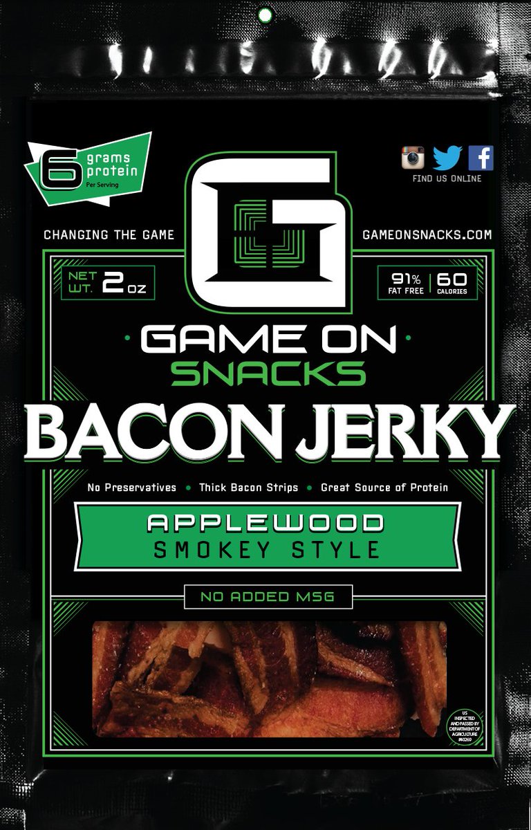 Bacon just gets better with our apple wood flavor!!

Grab your bag and get snaking!!
😋