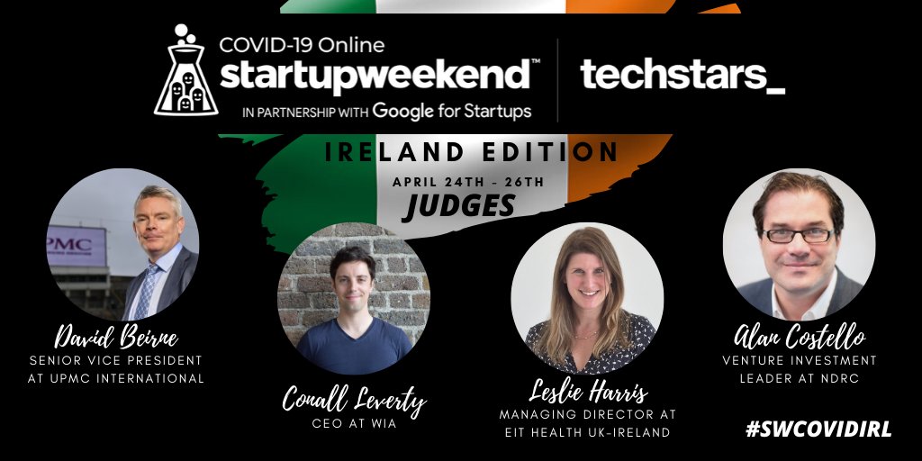 SWIreland_'s tweet photo. The pitches have been made!The judges have been sent to their hangout to deliberate! You have less than 45 minutes to wait for the announcement of the winners on our YouTube live at 7pm! Tune in here: https://t.co/J1B4JbmguR 
#SWCOVIDIRL 
@UPMCnews @wiaio @EITHealth_UKI @NDRC_hq https://t.co/iroCz9iQnf