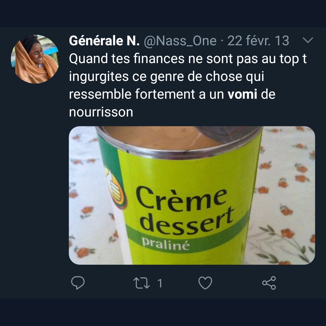 La tarte au citron c'est non mais la crème pralinée premier prix c'est oui :