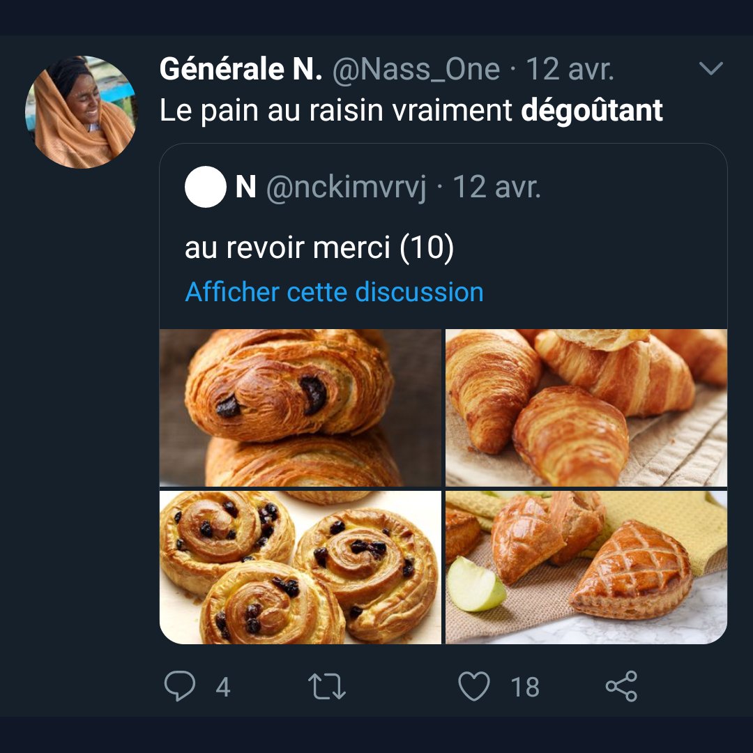 Attaquer le pain au raisin c'est nous attaquer, Nass