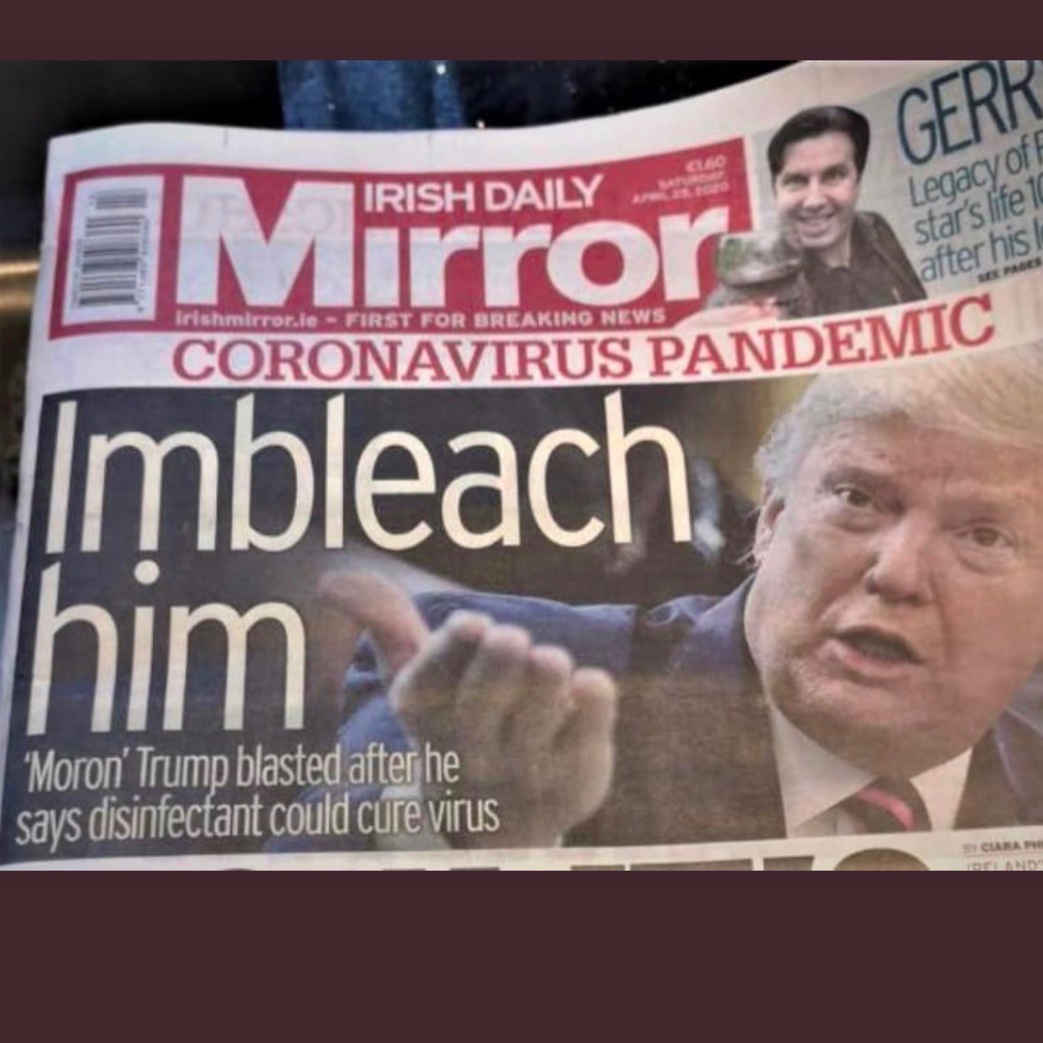 SarahLarchmont's tweet image. The world is laughing at you @realDonaldTrump