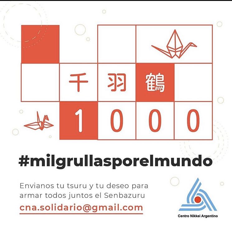 MatsuriCtes's tweet photo. Campaña #milgrullasporelmundo 

”Cuenta una leyenda japonesa
que al llegar a las mil grullas de origami, tu deseo pedido con el corazón se cumple.”🌎💫
En estos tiempos de pandemia mundial y tristeza, te invitamos a participar de la campaña #milgrullasporelmundo #Japon #cultura https://t.co/auiynfy56n
