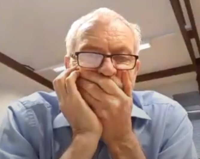 Labour MPs are furious with Corbyn for turning up to Parliament last week with his wife. Yes, because he’s 71 next month, but especially given leaked footage of his valedictory PLP shows him constantly coughing:  https://www.dailymail.co.uk/debate/article-8257517/HARRY-COLE-did-Jeremy-Corbyn-wife-defy-coronavirus-rules.html