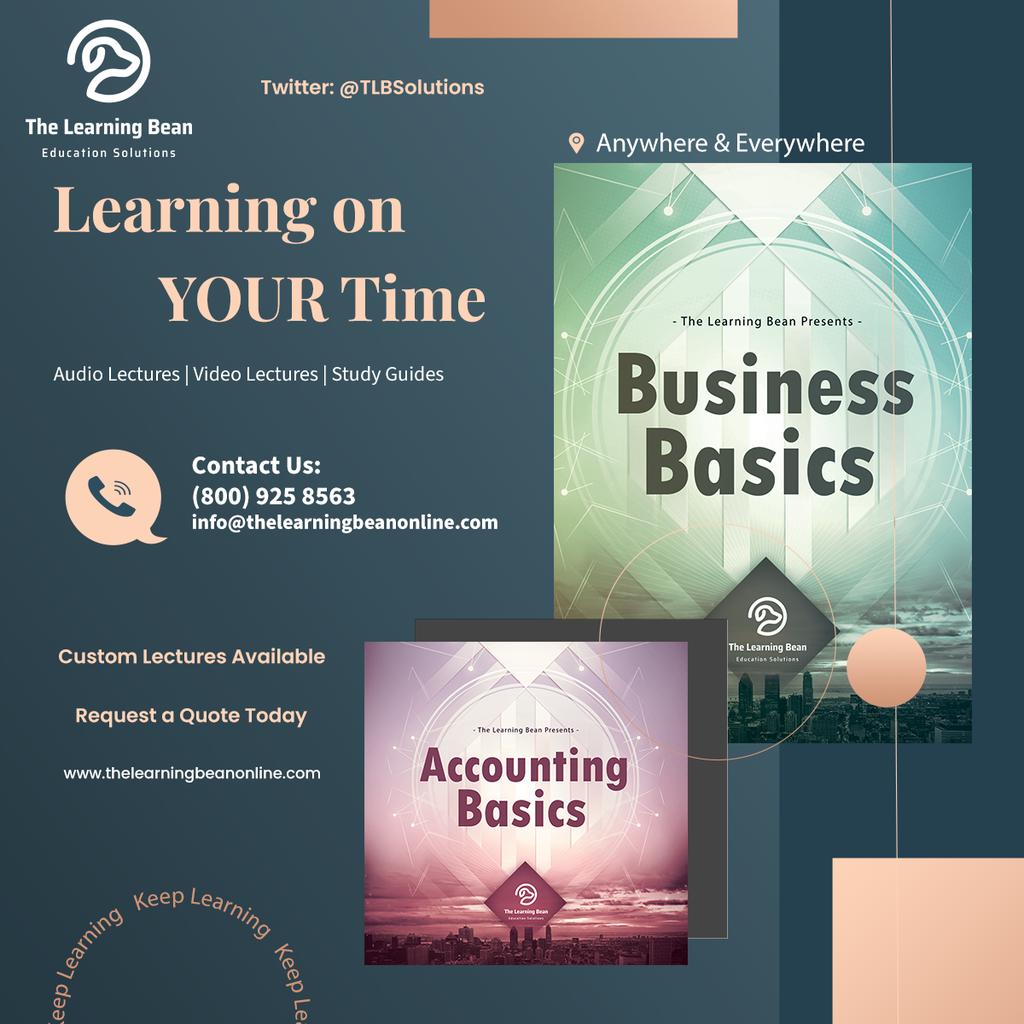 TLBSolutions's tweet image. Need help in Business or Accounting? Our audio lectures are quick and give you some great knowledge! thelearningbeanonline.com 
#Accounting #business #SmallBusiness #Covid_19 #coronavirus #homeschooling #StayHome #college #university