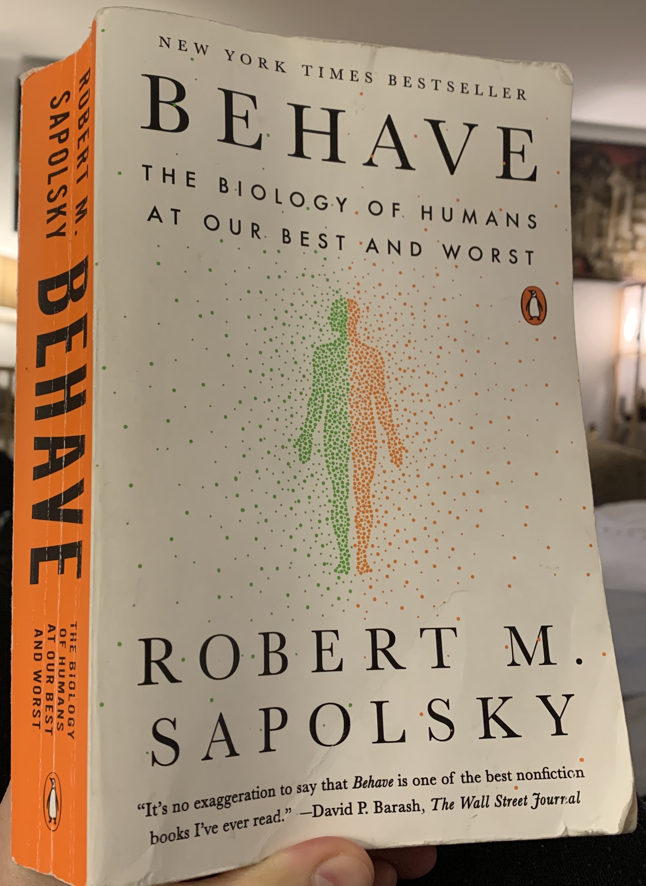 Chris Federspiel on X: Just finished Behave by Robert Sapolsky (took me 5  months). Here's what I learned in no particular order (my  words/understanding of the concepts).    / X