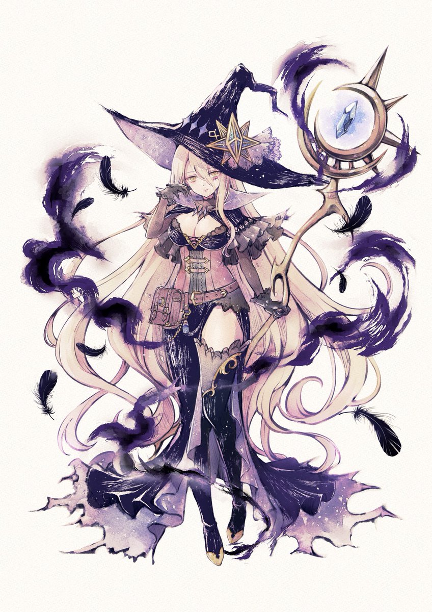 ファンタジー 女の子 キャラクター イラスト 1158 Gambarsaefja