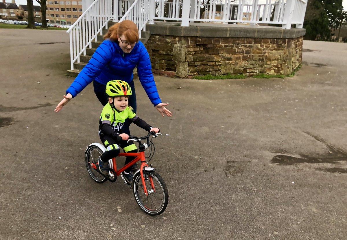 Again, we’re not seat people. Neither, in our current living and work patterns, are we box bike people. We are road cyclists of indifferent ability, who like touring, going for adventures and watching the odd bike race. We get the children walking and pedalling as soon as we can.