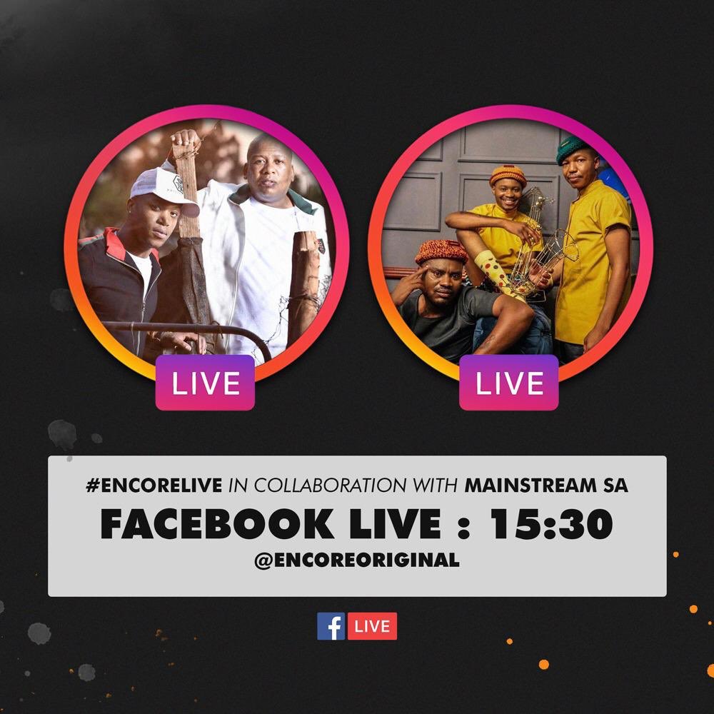 onpoint_records's tweet photo. 26.04.2020| FacebookLive 15:30
Instagram Live 16:00featuring Mainstream SA.
.
.
#EncoreLive #onpointrecords https://t.co/i32a9SwJMP