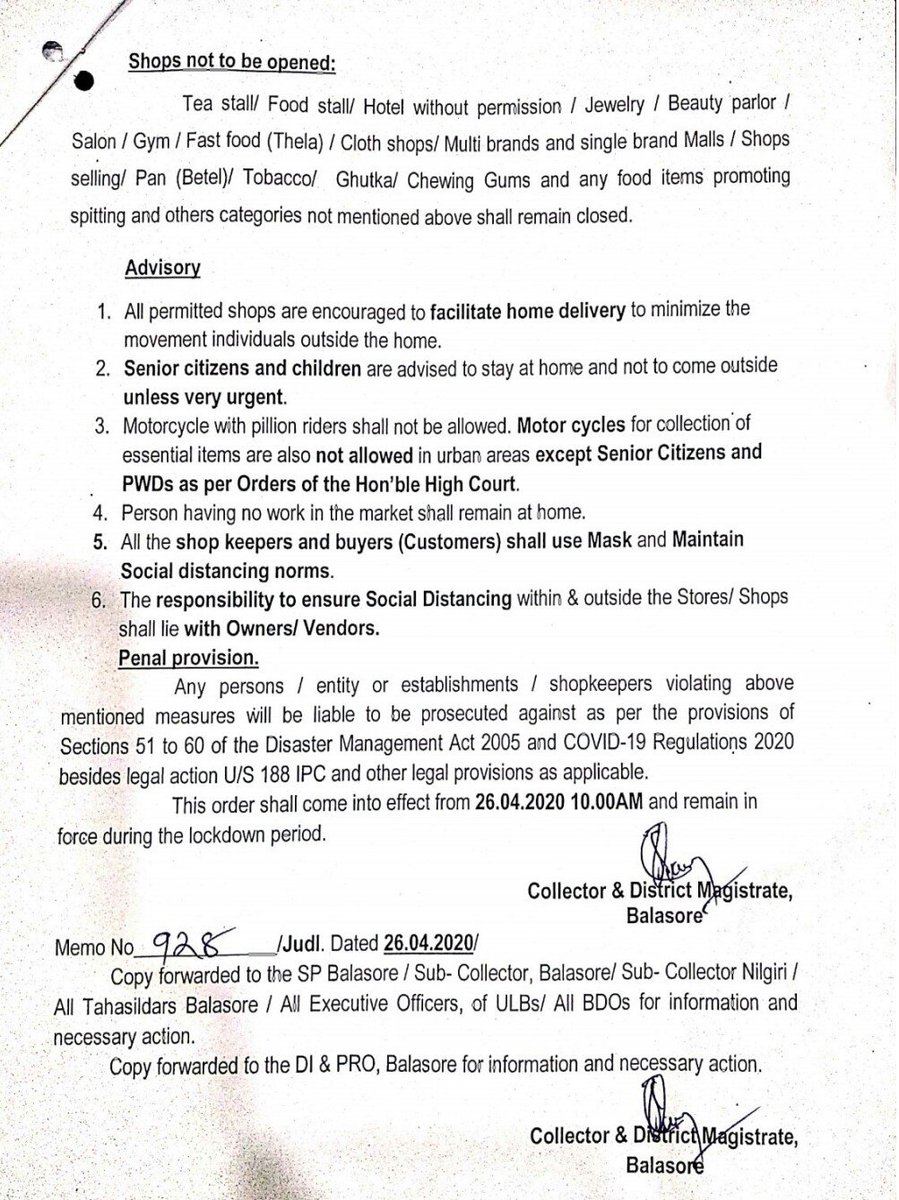Collector & DM Baleswar tweet media