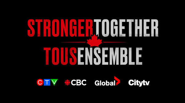 CWOFame's tweet photo. #StrongerTogether is a multi-platform one-hour special in support of front-line workers and food banks across Canada during the COVID-19 pandemic. It airs TONIGHT at 6:30PM.  Tune in to see a star-studded lineup including over 20 Inductees and Honourees! #CanadaThrives @CTV https://t.co/VrsXSdJau8