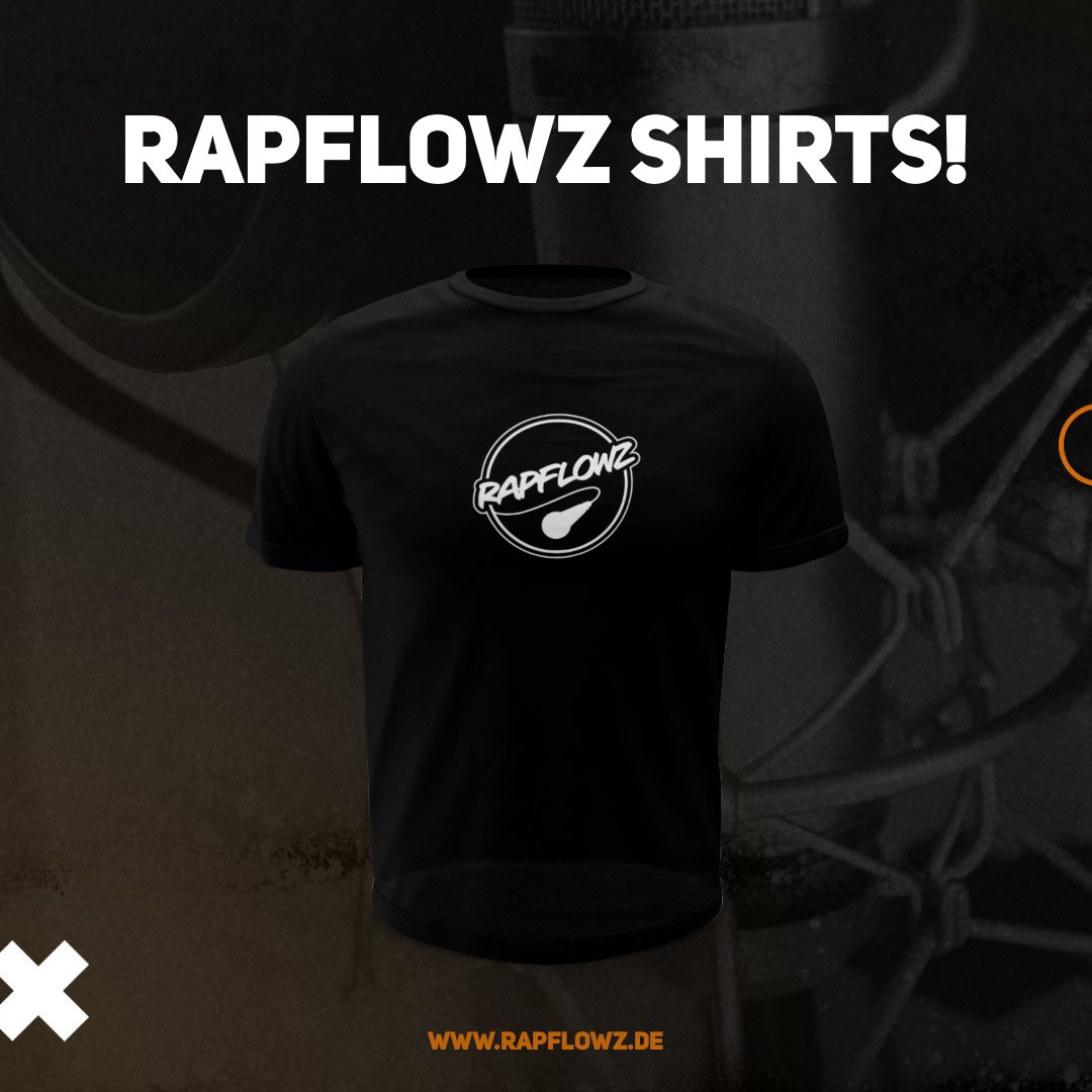 rapflowz's tweet photo. Shirts! Wer Bock hat uns & unsere Newcomer Plattform zu supporten, der gönnt sich ein nices Rapflowz Shirt! 😁💪🏼 Wer eins haben will geht auf https://t.co/MsFOfs1oaS 🔥 Fettes Danke an jeden Supporter! #rapflowz #shirt #support https://t.co/heHbCKsD7t