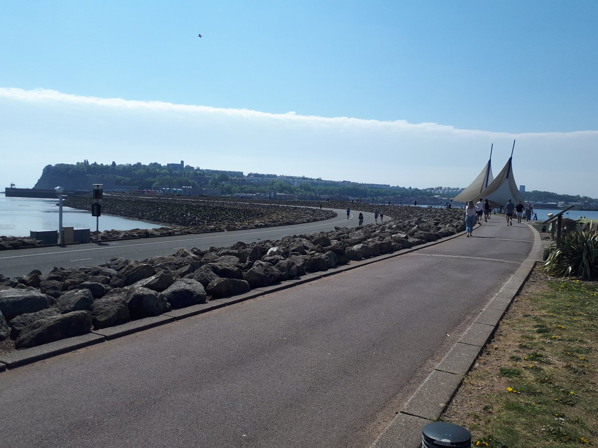 I walked the dog today around Cardiff Bay. I COUNTED 42 CYCLISTS WITHOUT HELMETS IN 45 MINUTES. My husband was involved in a car versus bike collision 20 months ago. He sustained a head injury. His heart stopped twice. His helmet saved his life.  #StaySafe during  #COVID19