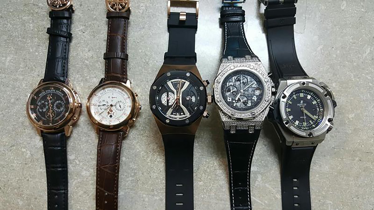 CBPTradeGov's tweet photo. In recognition of #WorldIntellectualPropertyDay, we’re sharing some of the counterfeit objects that @CBP has seized throughout the year. Learn more about CBP’s aggressive IPR enforcement program: https://t.co/iYJPzRyw2S #CBPTrade #TradeMatters https://t.co/v4pABhPe1c