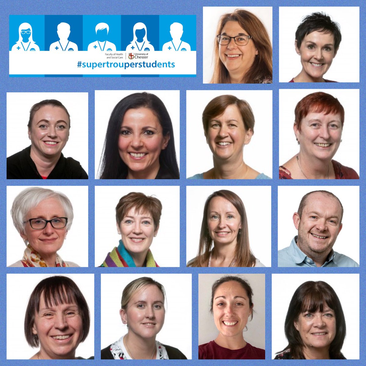 Some of our nursing students who have ‘opted in’ begin next week on the frontline. To our students: Every decision is unique- whether you’ve opted in or out, on placement, completing assignments, having a day off- contact us if you need us 😌 #WeAreTogether #supertrouperstudents