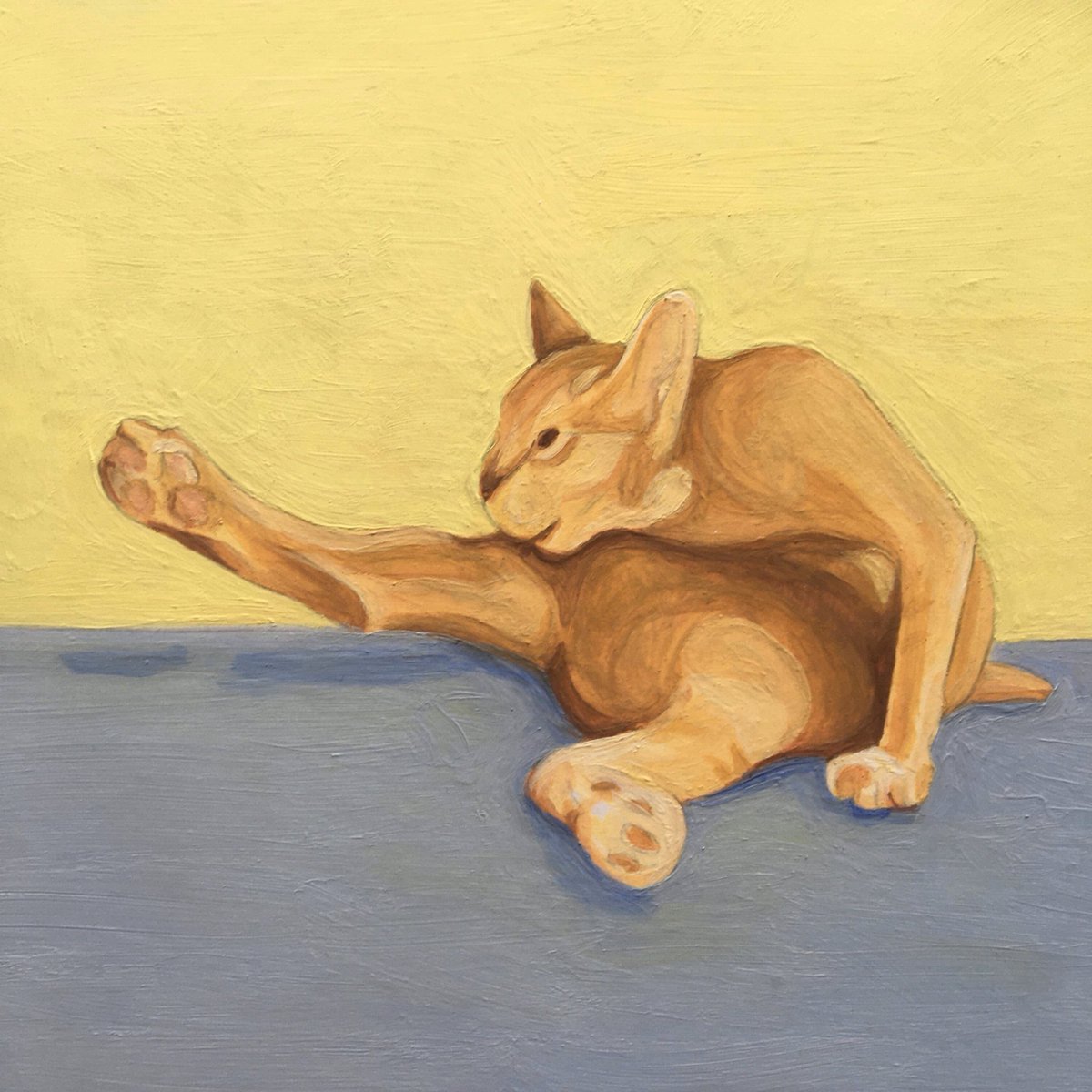 PPaintingwith's tweet photo. Weekend lockdown painting challenge 2 with Liam @daprcollective 2 interpretations of “Washing”. #artchallenge #washing #arttherapy #lockdown https://t.co/oIiBlzeWZa