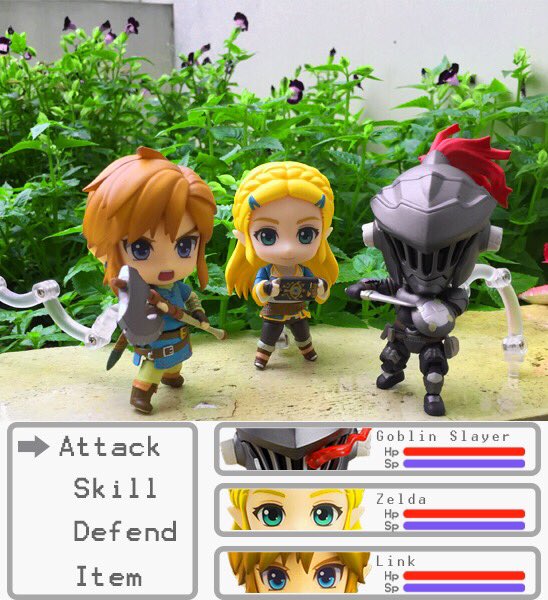 Xire11's tweet photo. #MyFirstNendoroid I bought these 3 guys as my first Nendoroid for my RPG photography project, it’s just I cannot find #LordGrim from King’s Glory series for the fourth member; But still I love these guys; https://t.co/TlBHaGzLpn