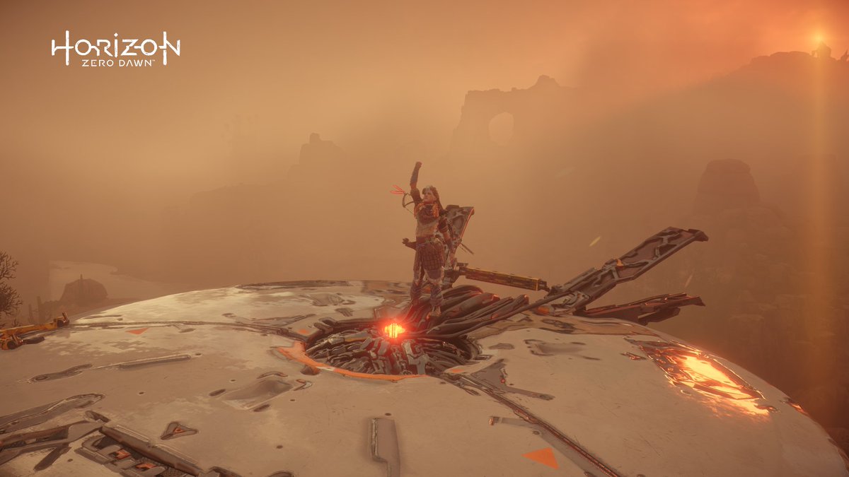 bdebeus's tweet photo. On top of a Tallneck #HorizonZeroDawn #PS4share https://t.co/tdfewDqyRH