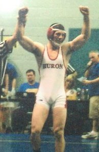 HuronWrestling's tweet photo. All-Decade 152; Shawn Brewer was a 2x State Placer (4,4), w/ 150+ vicoties. He was All-State Academic and competed for @AlmaScotsWrestl where he had 83 career victories qualified for the National tournament once and was 3x Scholar All-America #ChiefPride https://t.co/CWTlR1Ac8S