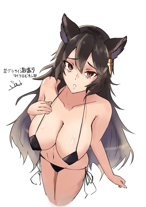 騎空士は加入させた賢者の激盛りマイクロビキニを描かないといけない
#グランサイファーマイクロビキニ部 