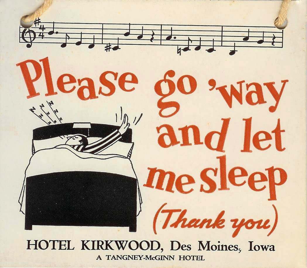 HausofJBK's tweet photo. Sunday’s are for sleeping �� 
Here are some wonderful hotel signs for @DesignMuseum’s #FontSunday https://t.co/U8zbzrqgpQ
